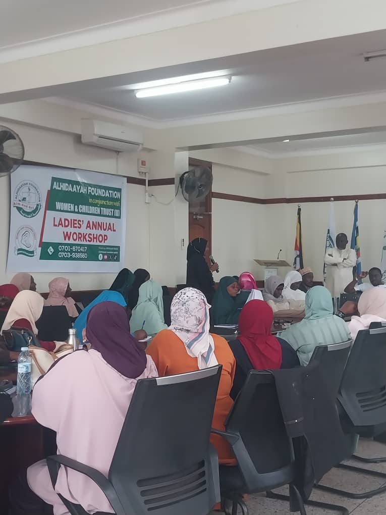 Mr. Sekalema Facilitating at the Annual Ladies Workshop